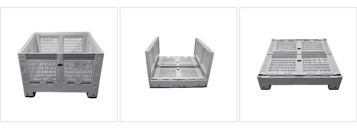 Collapsible Vented Pallet Box Collapsible Vented Pallet Box